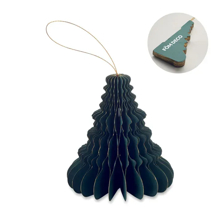 Christmas paper tree hanger - CX1577 (MOCN#09)